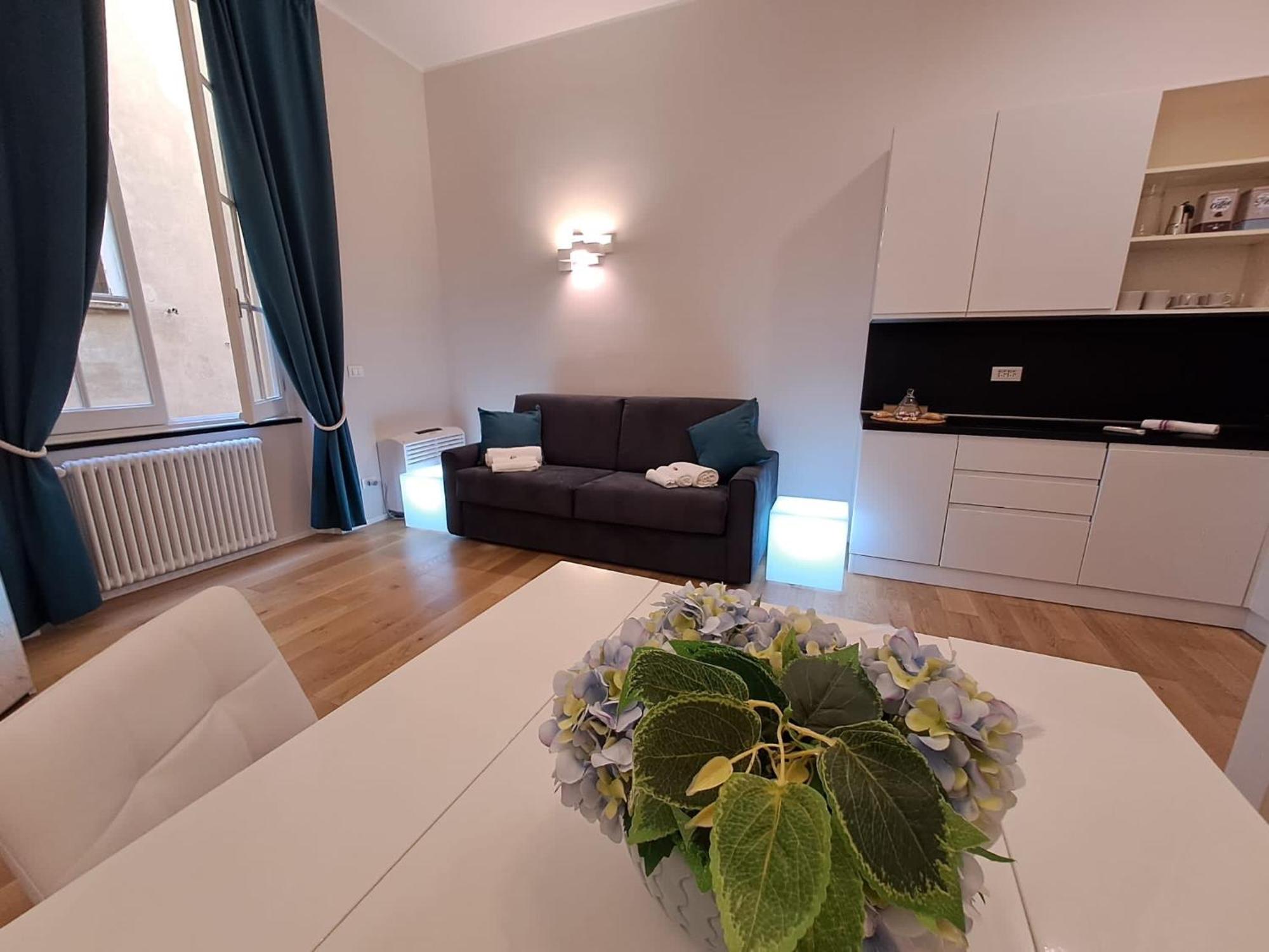 Apartmán La Dimora Dei Rolli Janov Exteriér fotografie